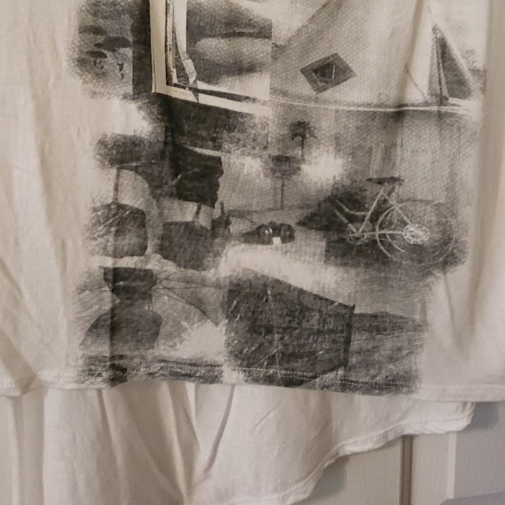 Lily White funky tee
